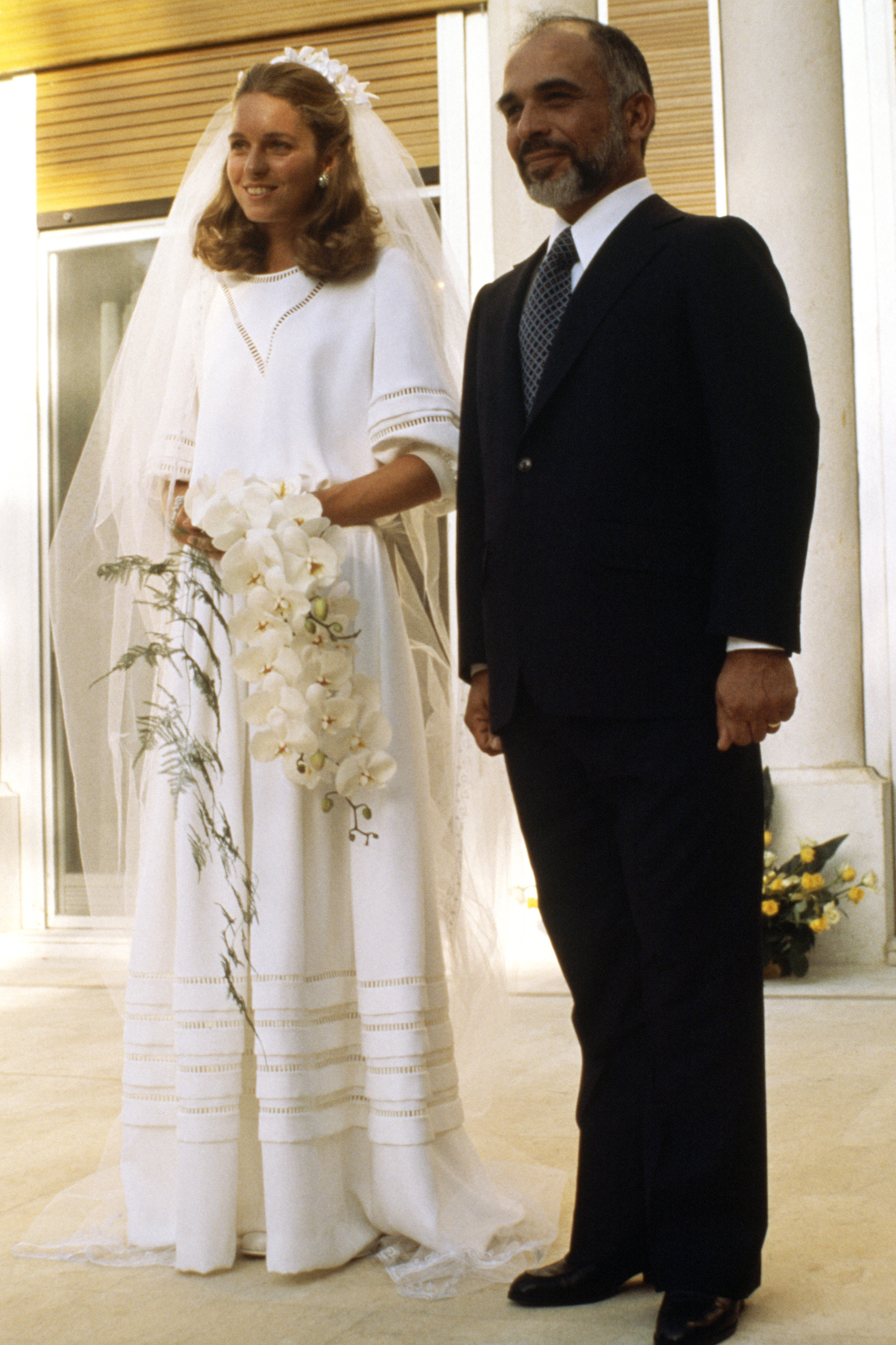 Queen noor christian dior gown