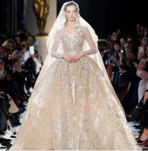 Elie Saab vestuvinė suknelė 2019 m