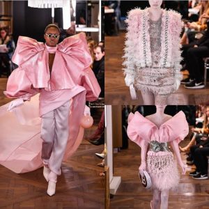 Balmain Fashion Show yn Parys Fashion Week 2019