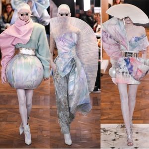 Módní přehlídka Balmain na pařížském týdnu módy 2019