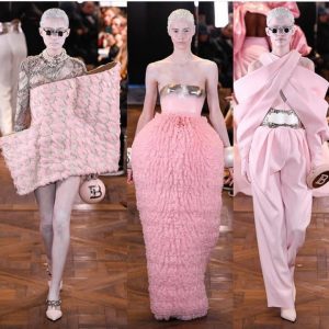 पेरिस फैशन वीक 2019 में बालमैन फैशन शो