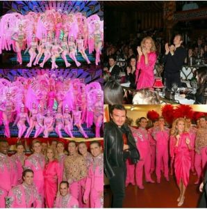 Celine Dion at moulin rouge