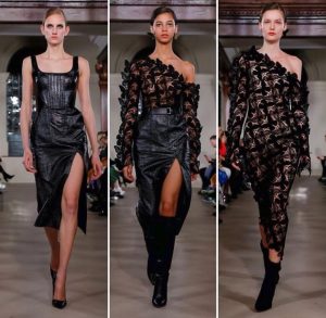 Ien fan 'e moaiste ready-to-wear moadeshows op' e London Fashion Week, David Koma's Winter 2019 show