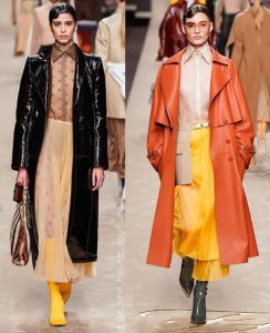 Desfile de inverno 2019 de Fendi durante a Semana da Moda de Milán