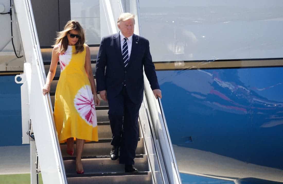 Melania Trump elokuvassa Calvin Klein