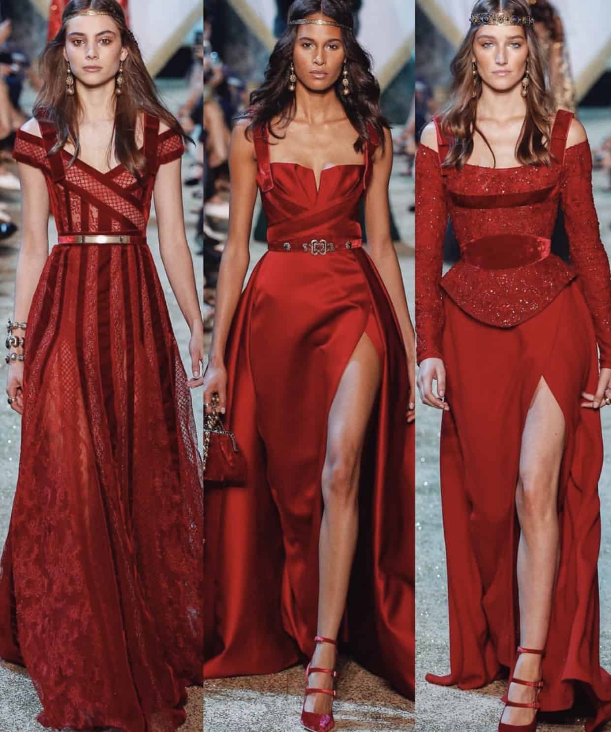 O vermelho é o rei dos looks ousados