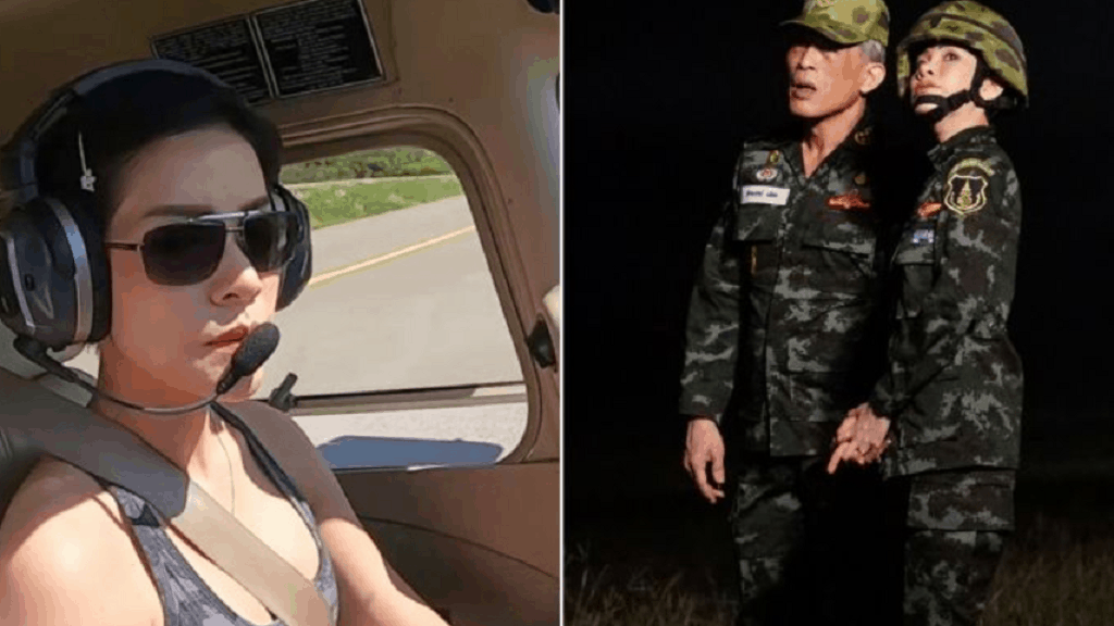 Hình ảnh về người vợ táo bạo của Quốc vương Thái Lan gây sốt mạng