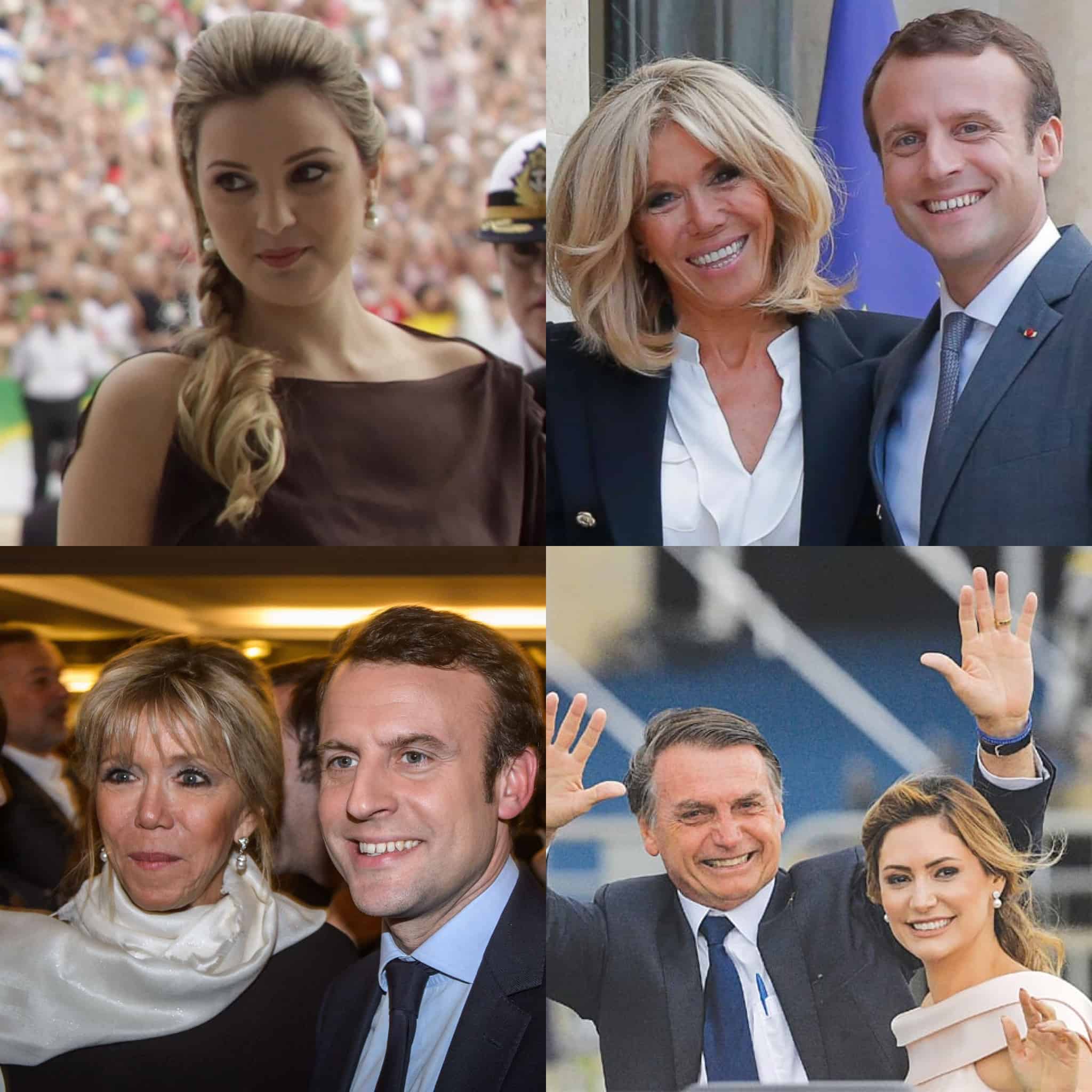 Le président du Brésil se moque de la femme de Macron