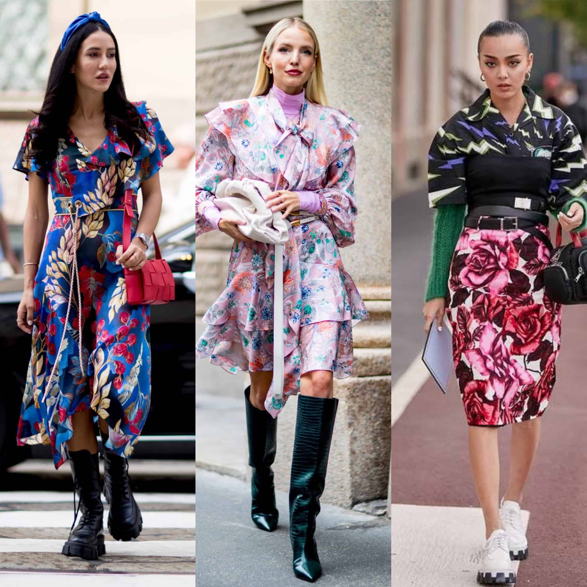 Floral dresses fashion