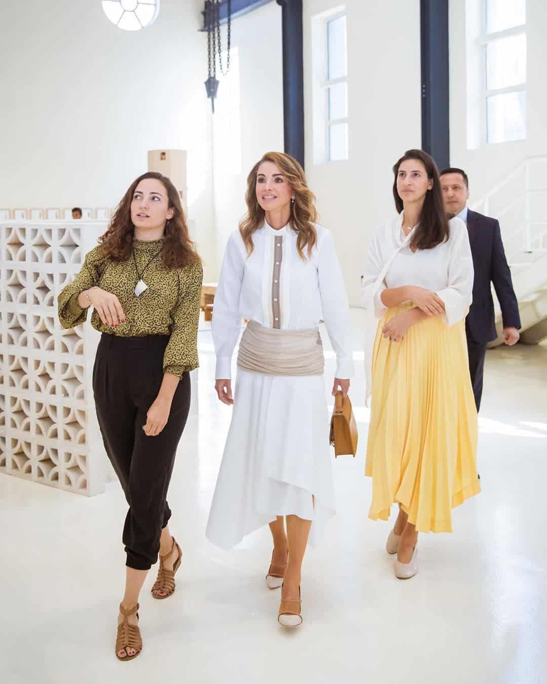 Penampilan Ratu Rania sing paling apik