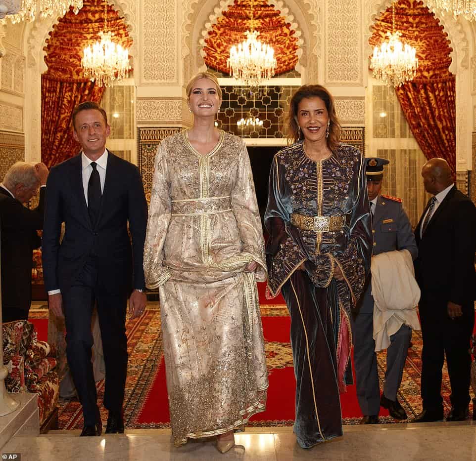 أجمل إطلالات إيفانكا ترامب في المغرب