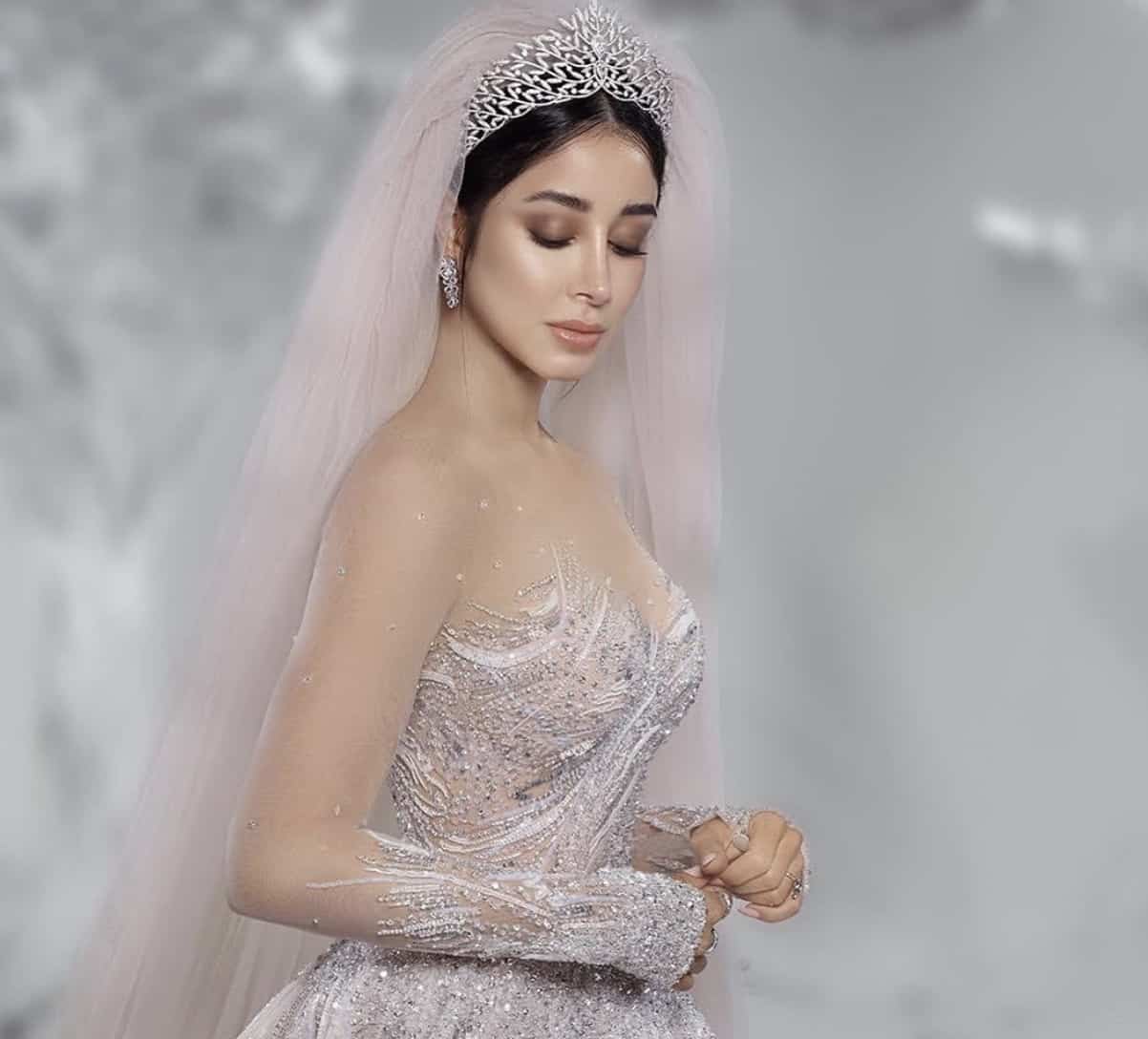 Aseel Omran is een adembenemende bruid