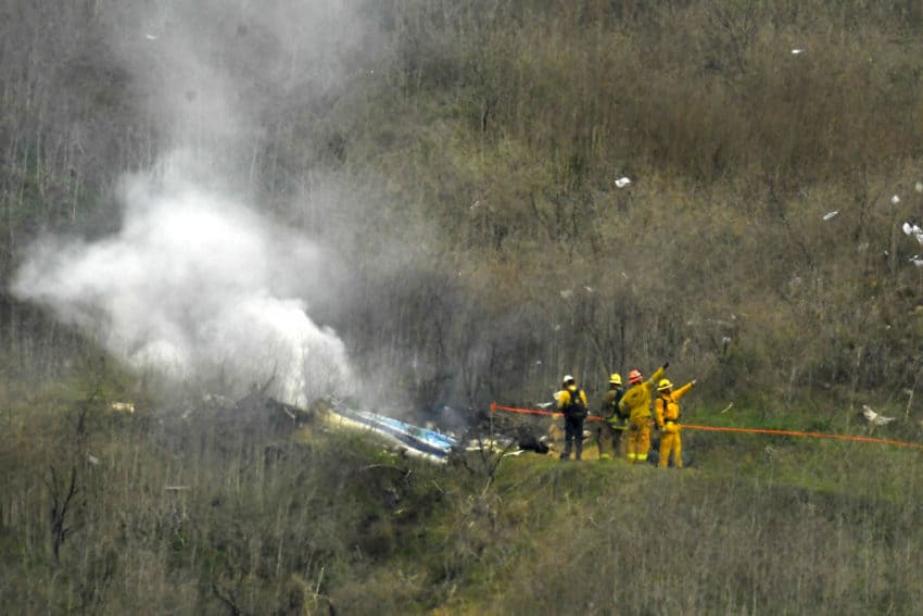 פרטים ותמונות על התרסקות מטוס קובי בראיינט