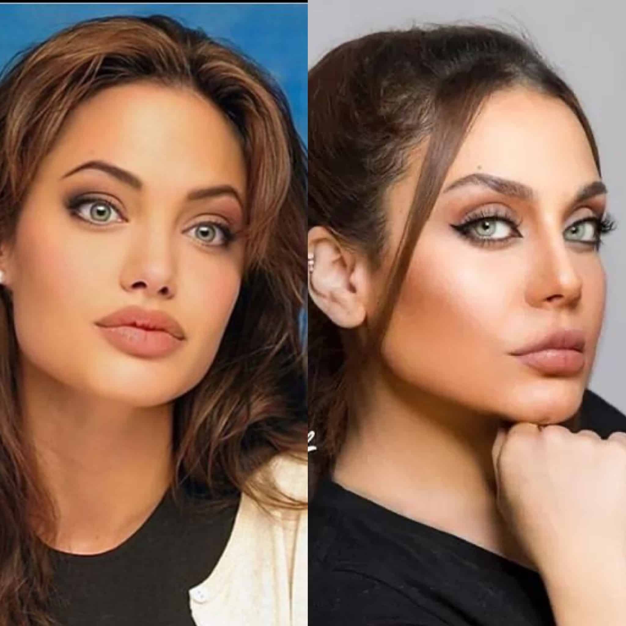 Ang dakong pagkaparehas tali sa anak nga babaye ni Haifa Wehbe nga si Zainab Fayyad ug Angelina Jolie