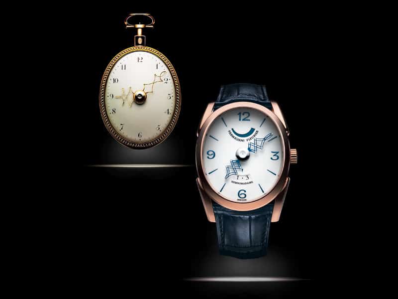 Premigilni Fleurier straluceste cu o editie speciala...ceas oval cu maini articulate