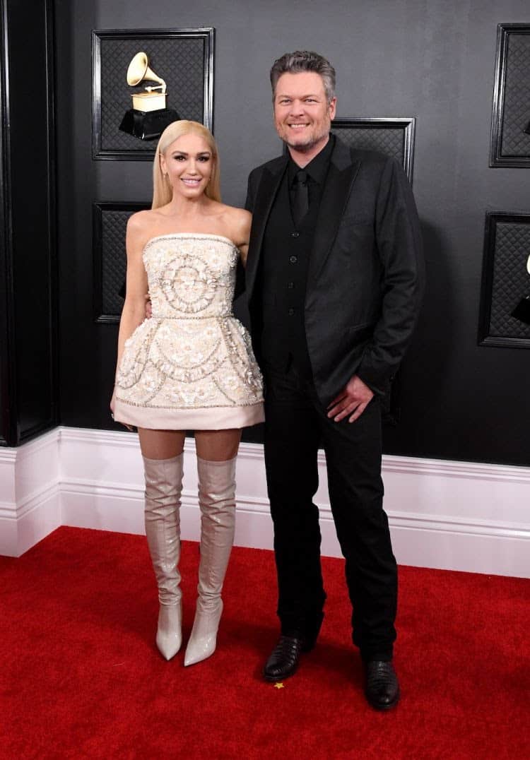 Gwen Stefani en Dolce & Gabbana ĉe la Grammys 2020