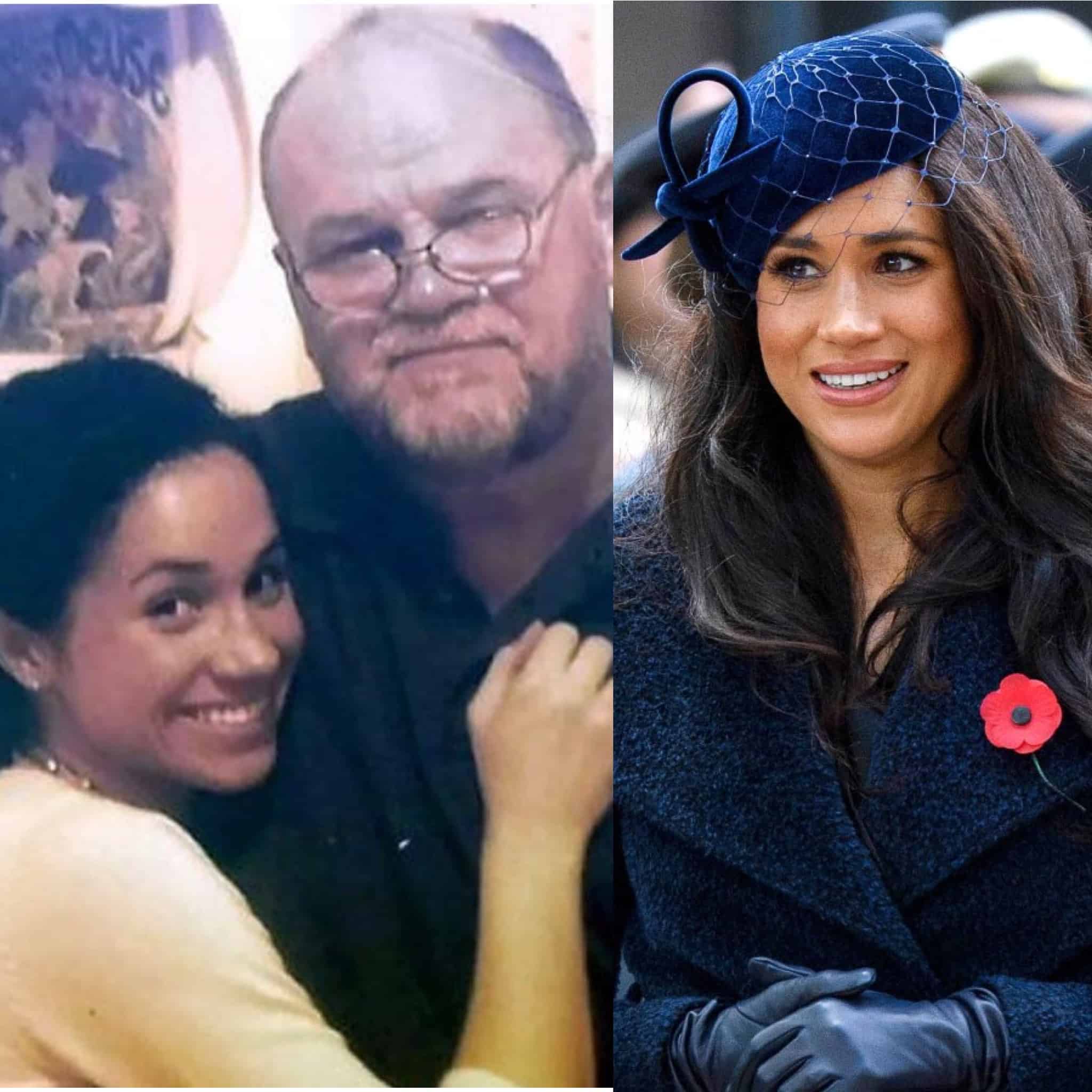 Meghan Markle ir jos tėvas