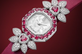 Harry Winston Un prezioso orologio di San Valentino in gioielleria