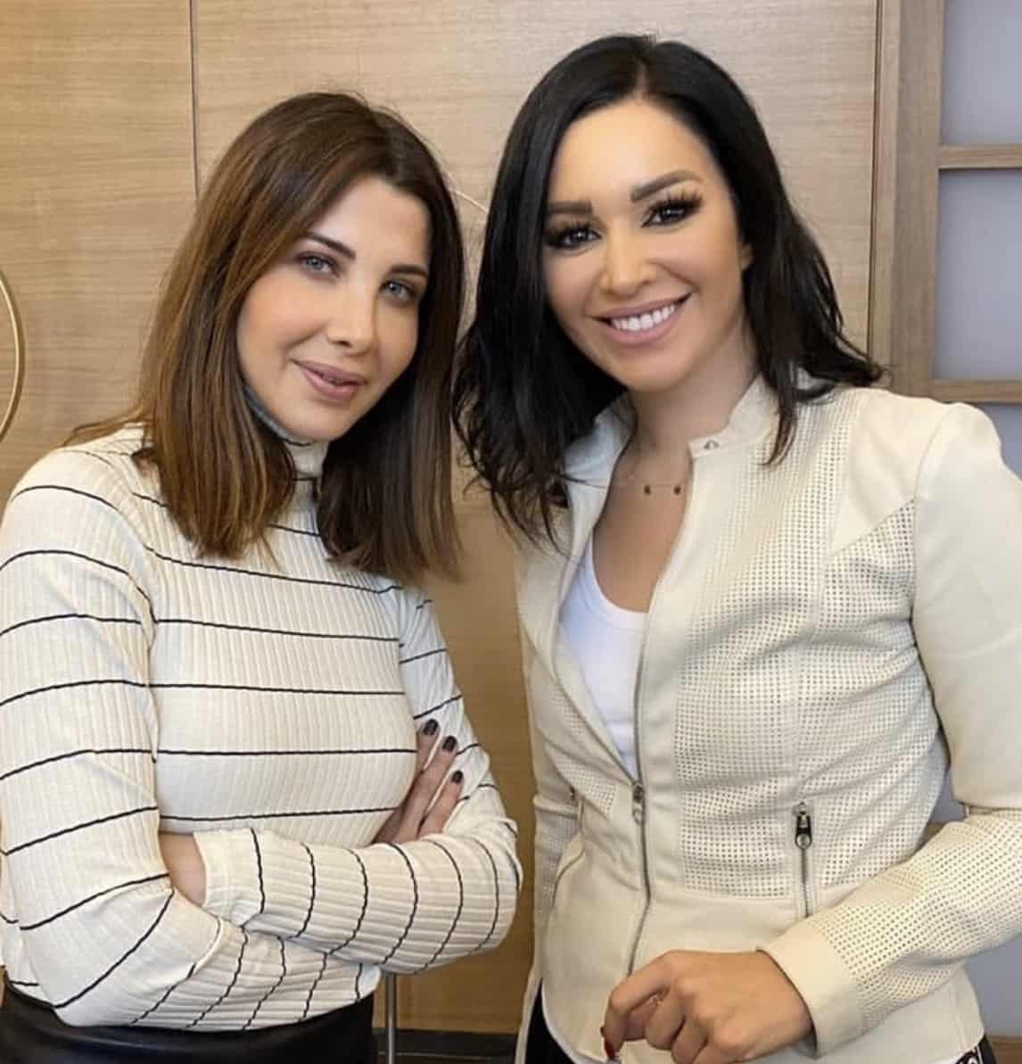 Seo mar a d’fhreagair Nancy Ajram iad siúd a cháineann marú a fear céile, an fear