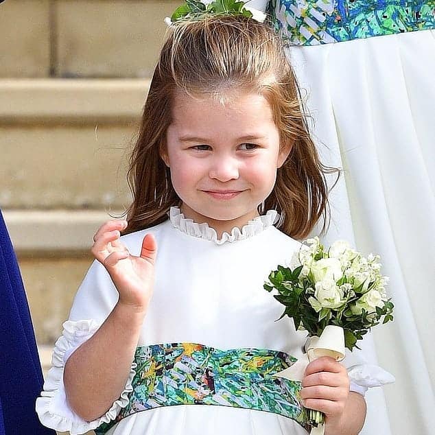 Prins William en prinses Charlotte zijn een gelijkenis waardoor ze zich vergissen bij het onderscheiden