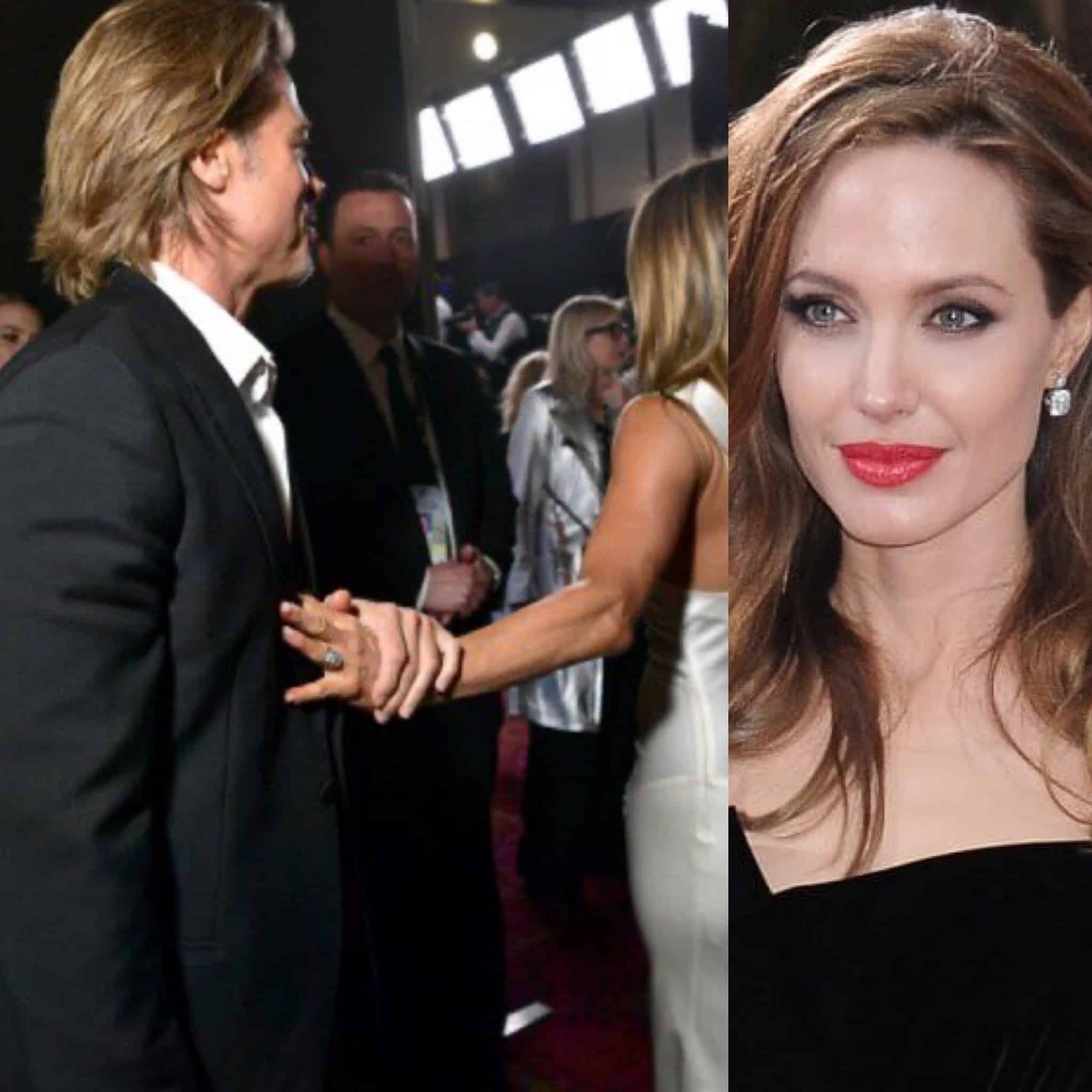 Brad Pitt සහ Jennifer Aniston නැවතත් එකට