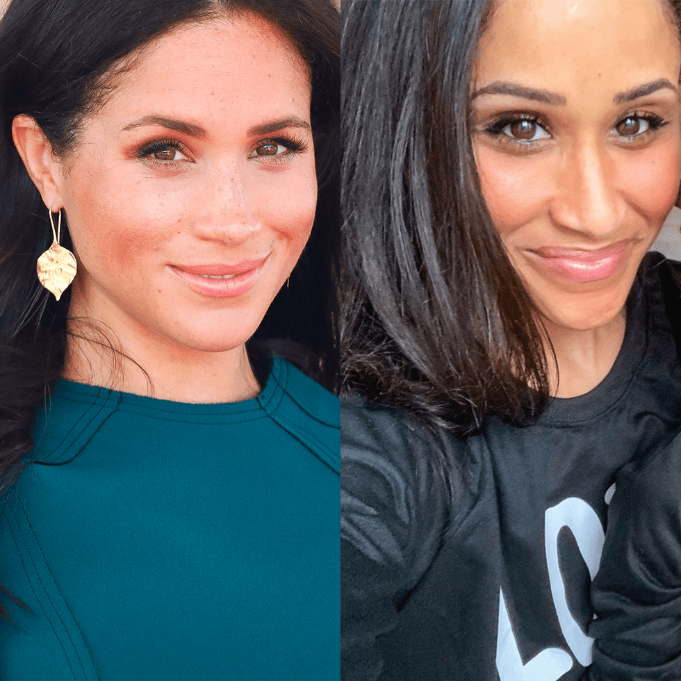 Meghan Markle o'xshaydi