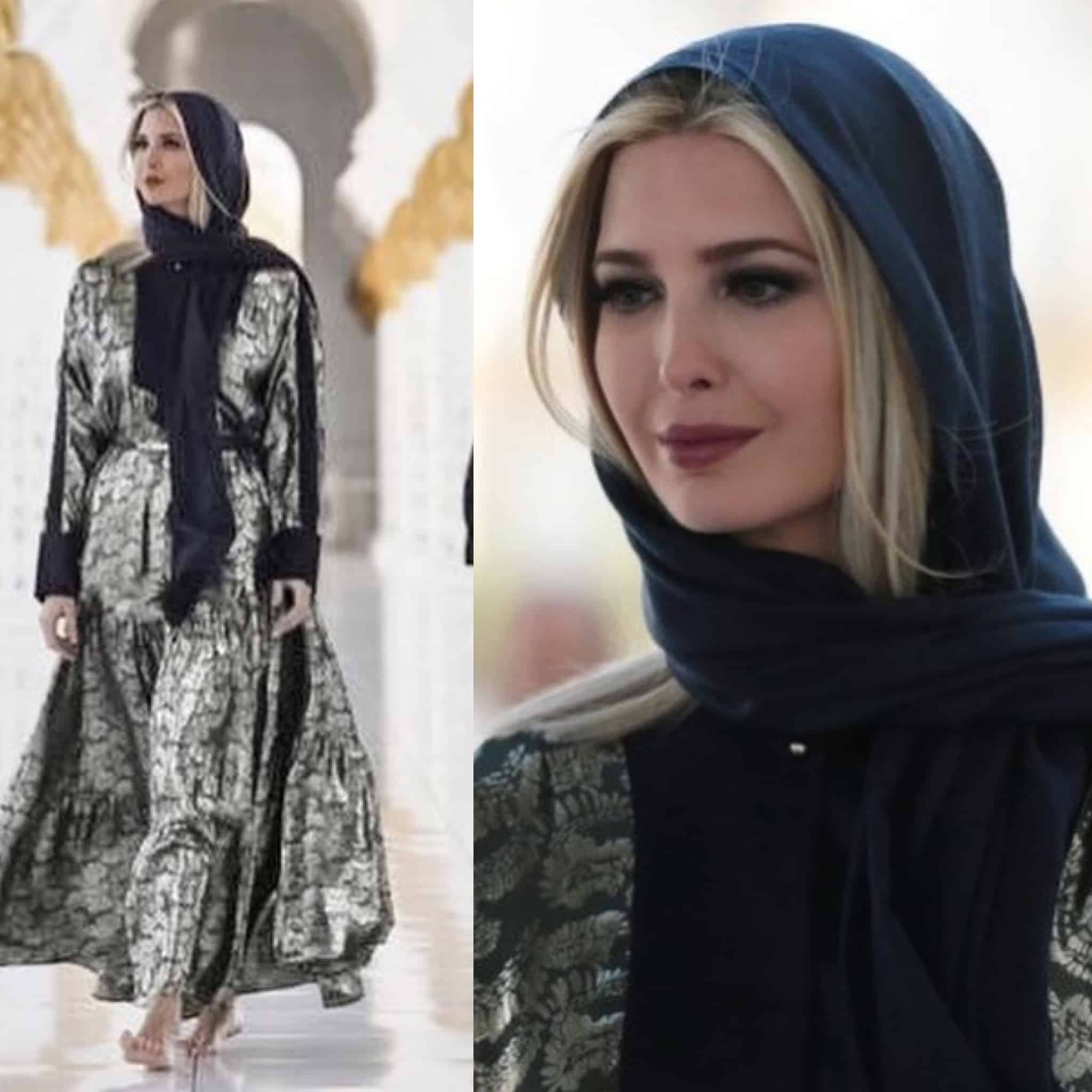 Ivanka Trump UAE abaya