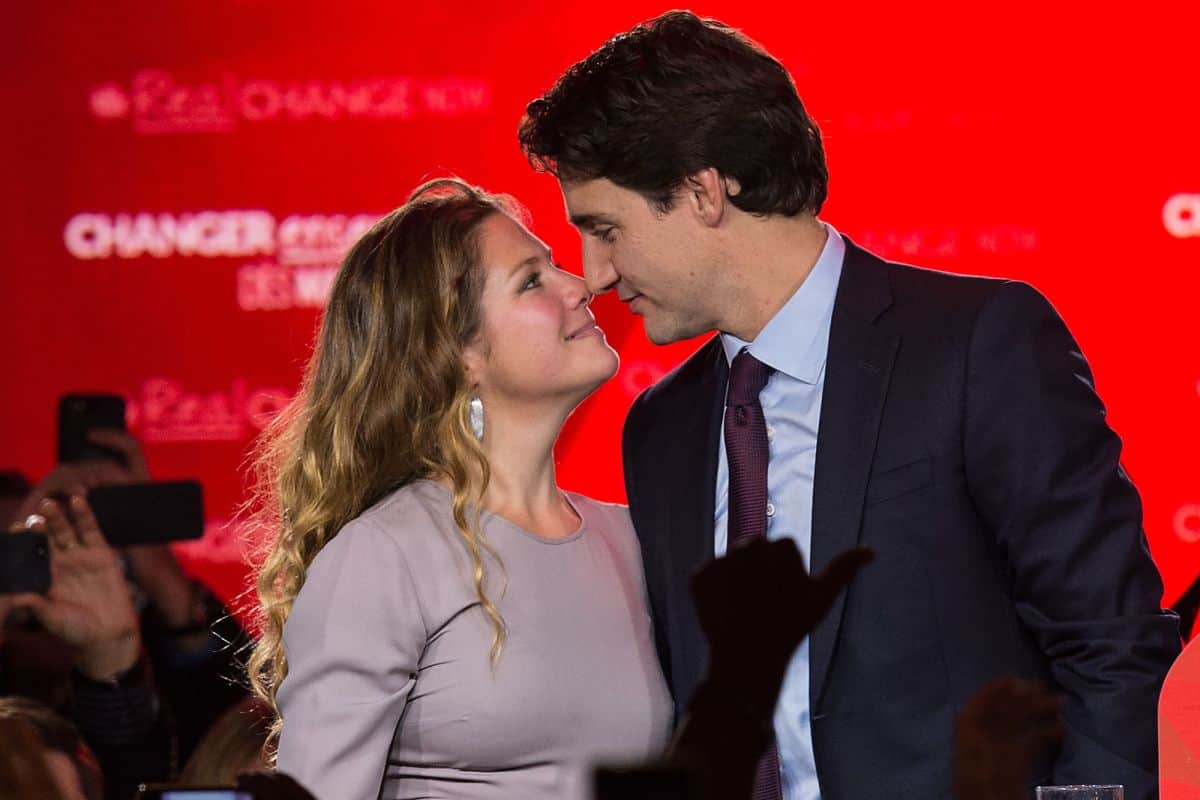 Trudeau a jeho manželka