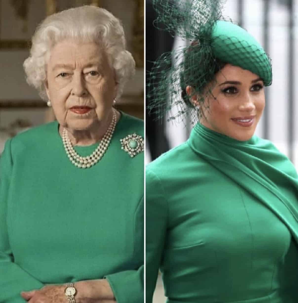 Queen Elizabeth green