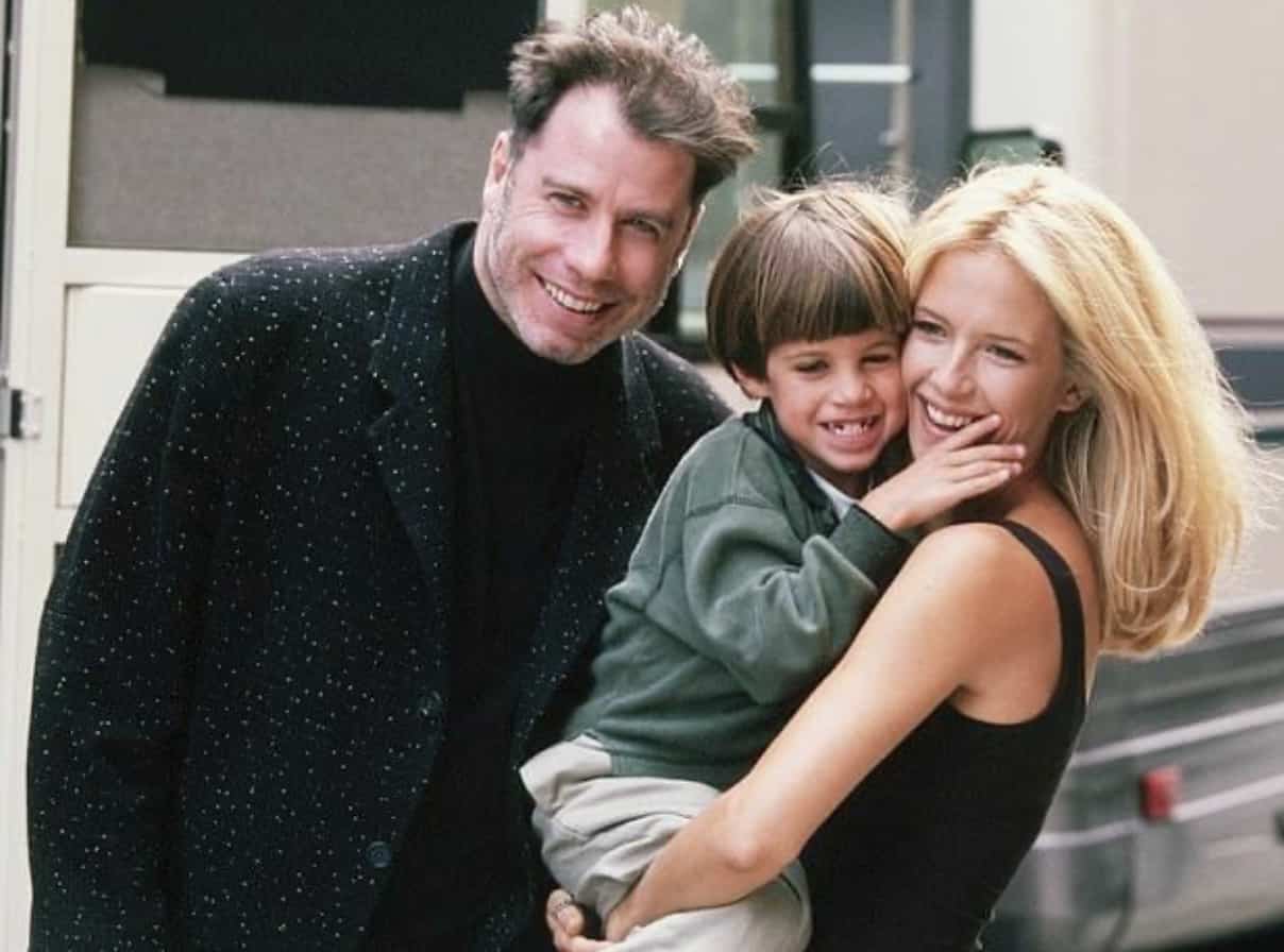 John Travolta e seu filho falecido