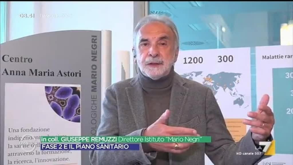 Giuseppe Remuzzi, esperto di coronavirus