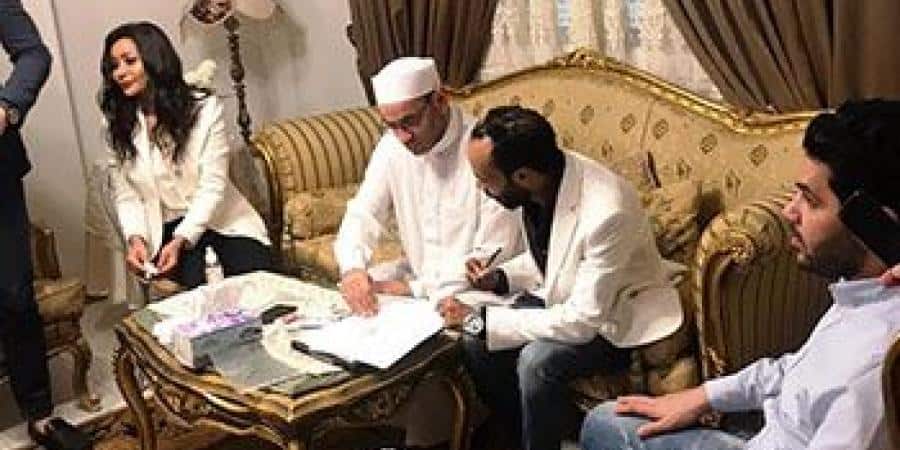 Muhammed Ramazan İman'ın kız kardeşinin evlilik sözleşmesi
