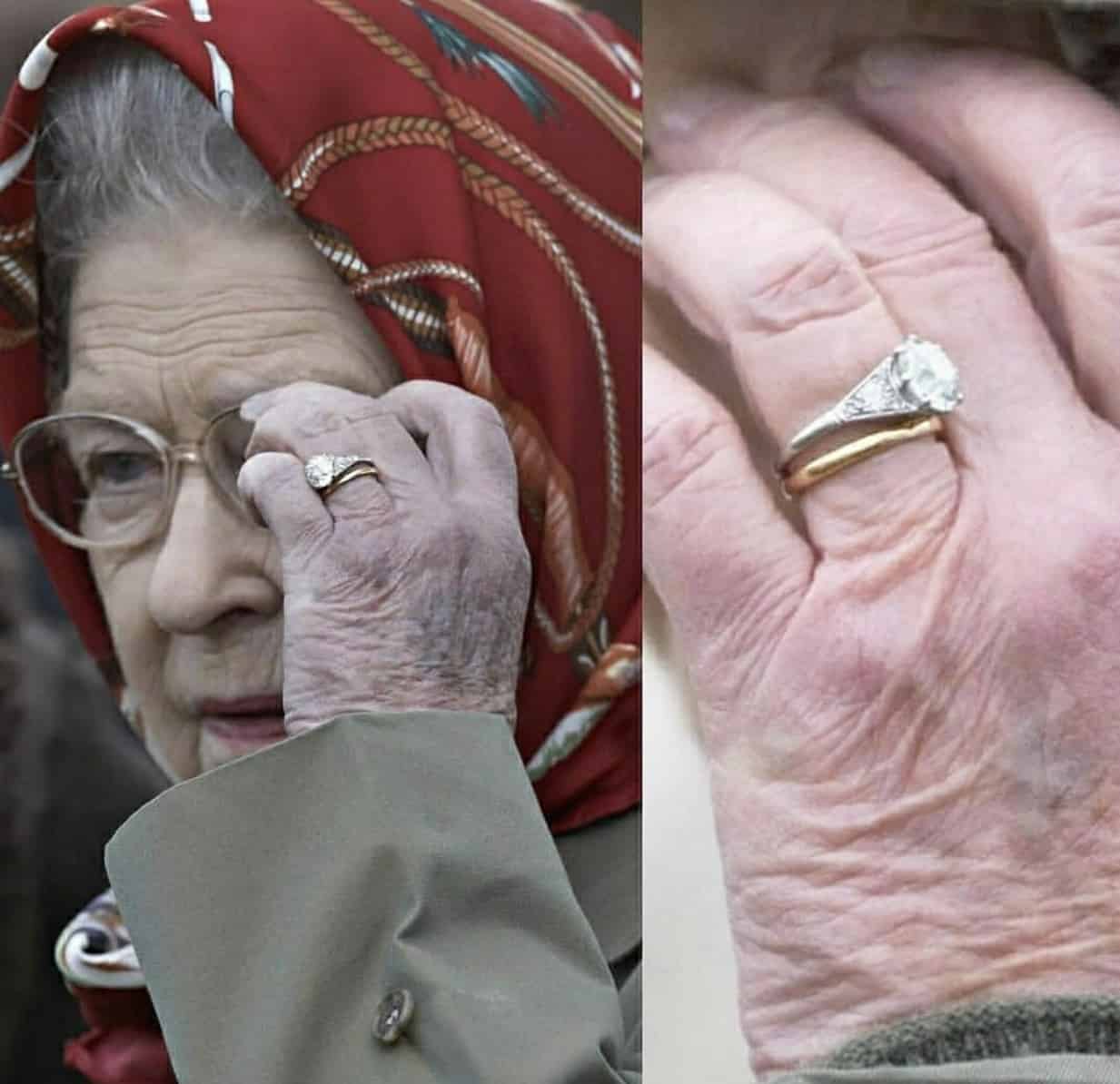 Nhẫn cưới của Nữ hoàng Elizabeth