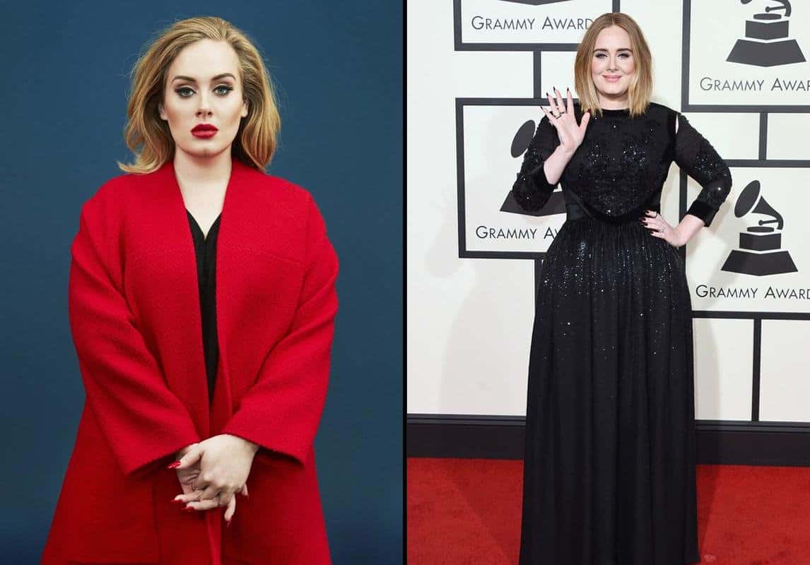 adele thinnest