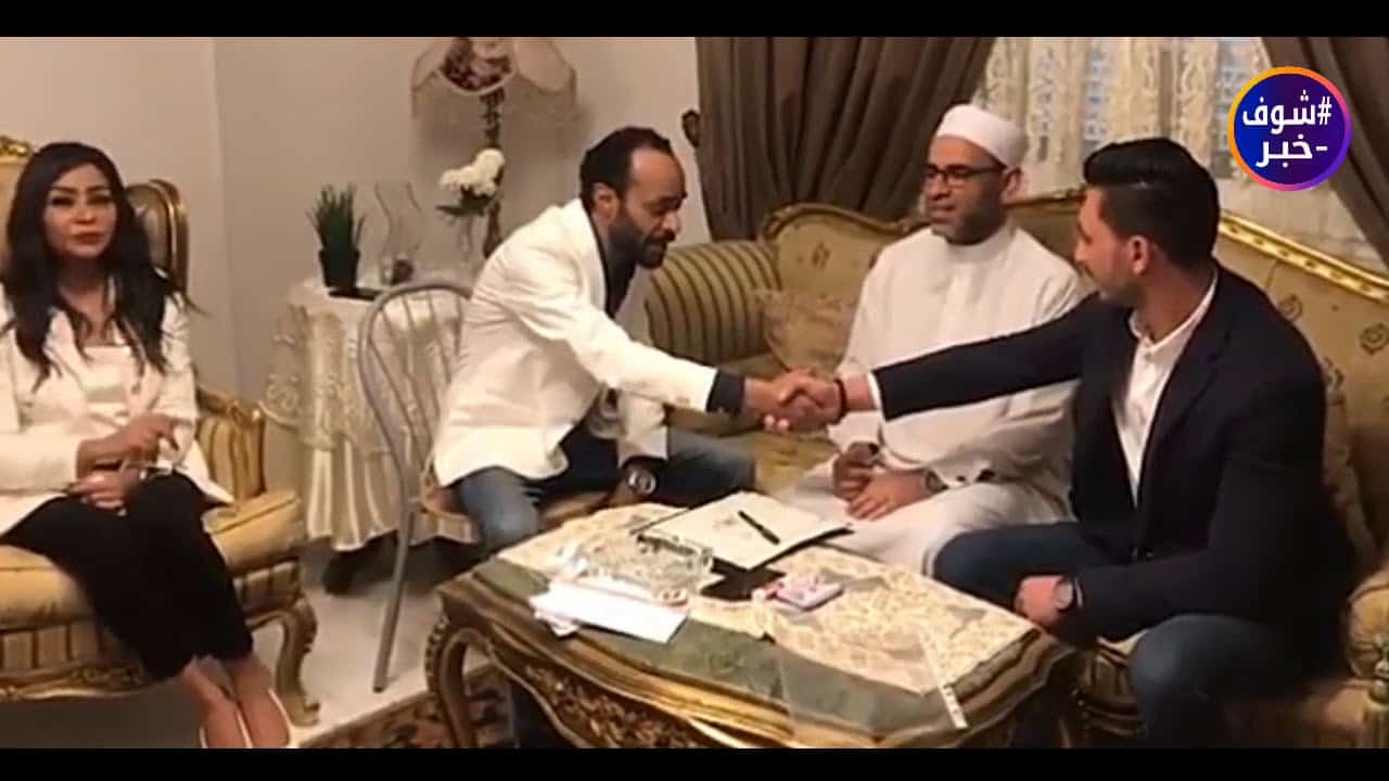 El contrato de matrimonio de la hermana de Muhammad Ramadan Iman