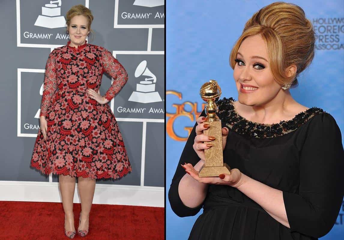 adele thinnest