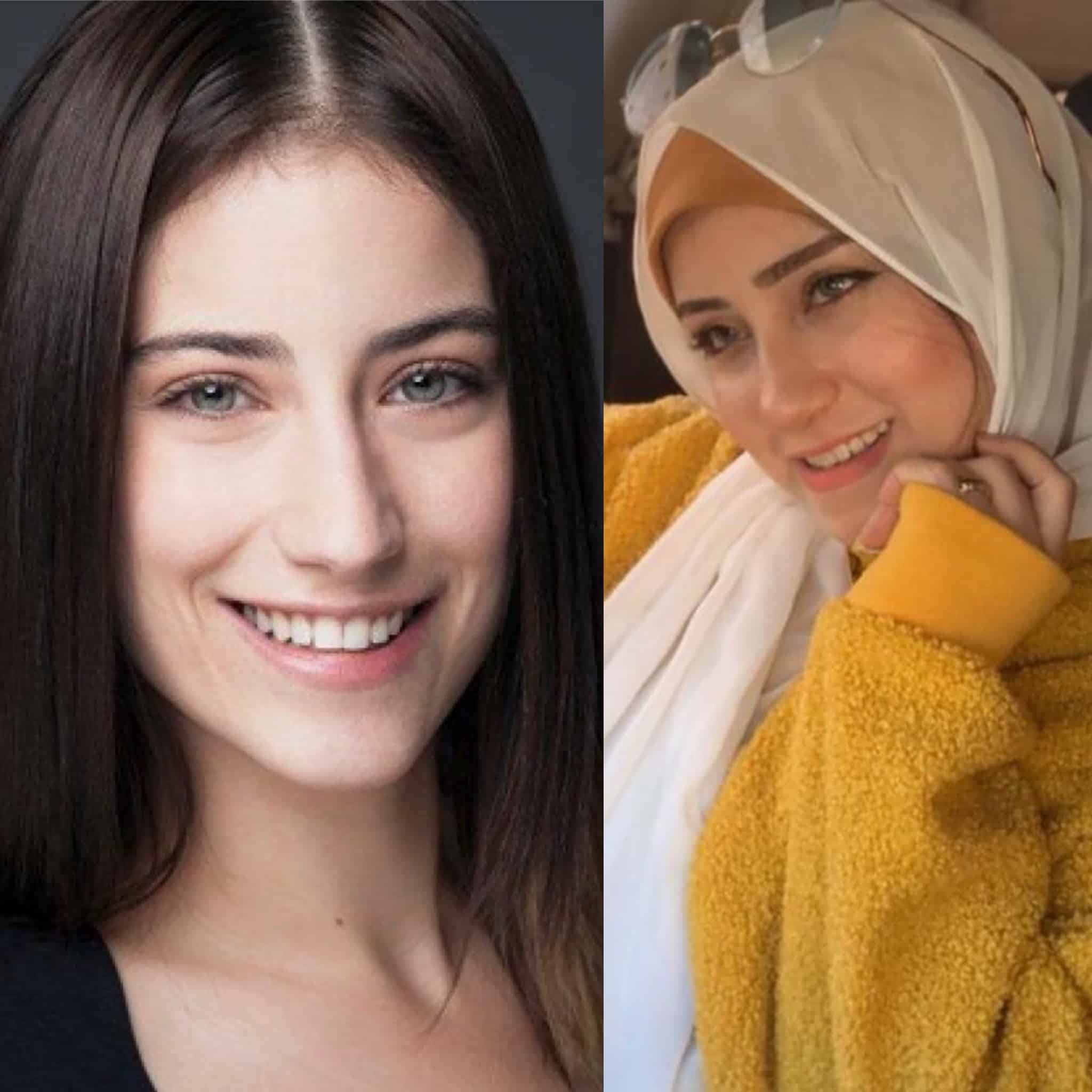 Hun ligner Hazal Kaya