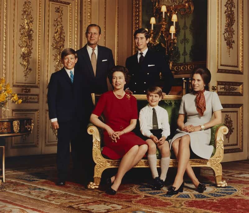 dronning elizabeth familie