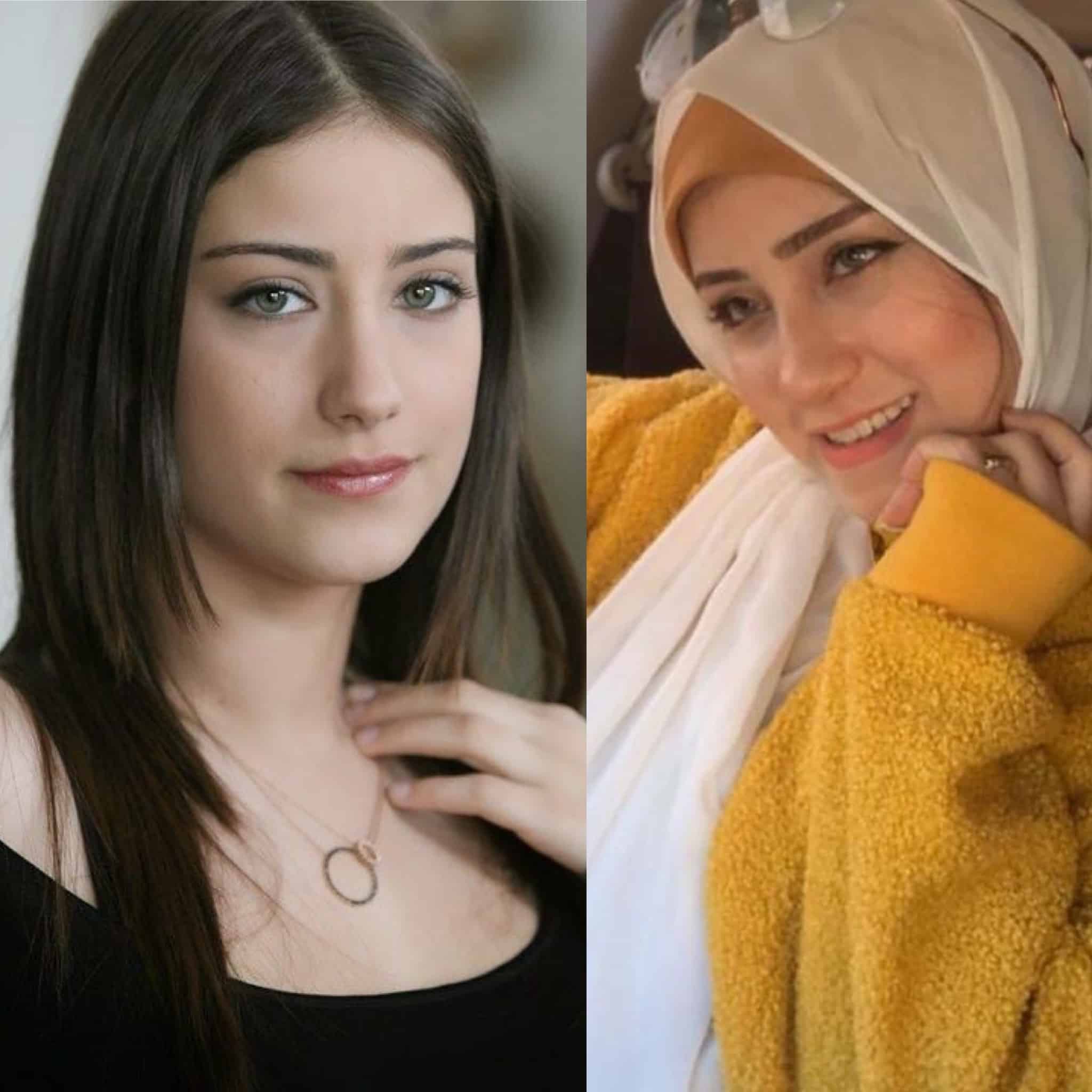 Hún lítur út eins og Hazal Kaya