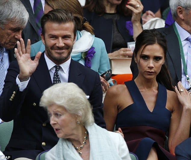 Davidas Beckhamas Victoria Beckham