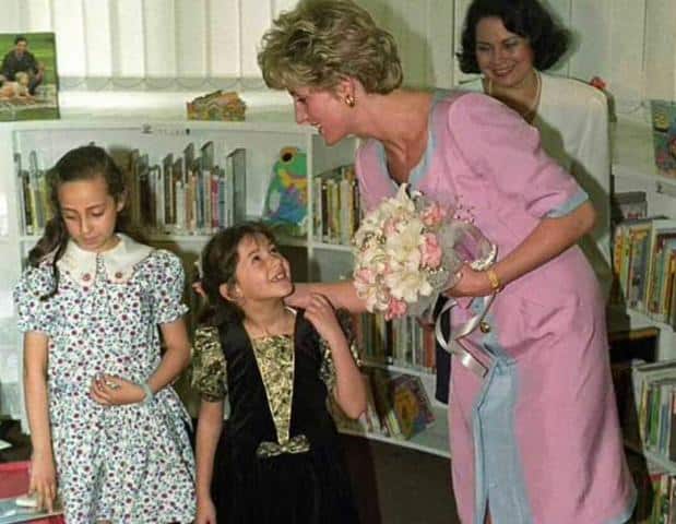 Donia Samir Ghanem, Prinses Diana