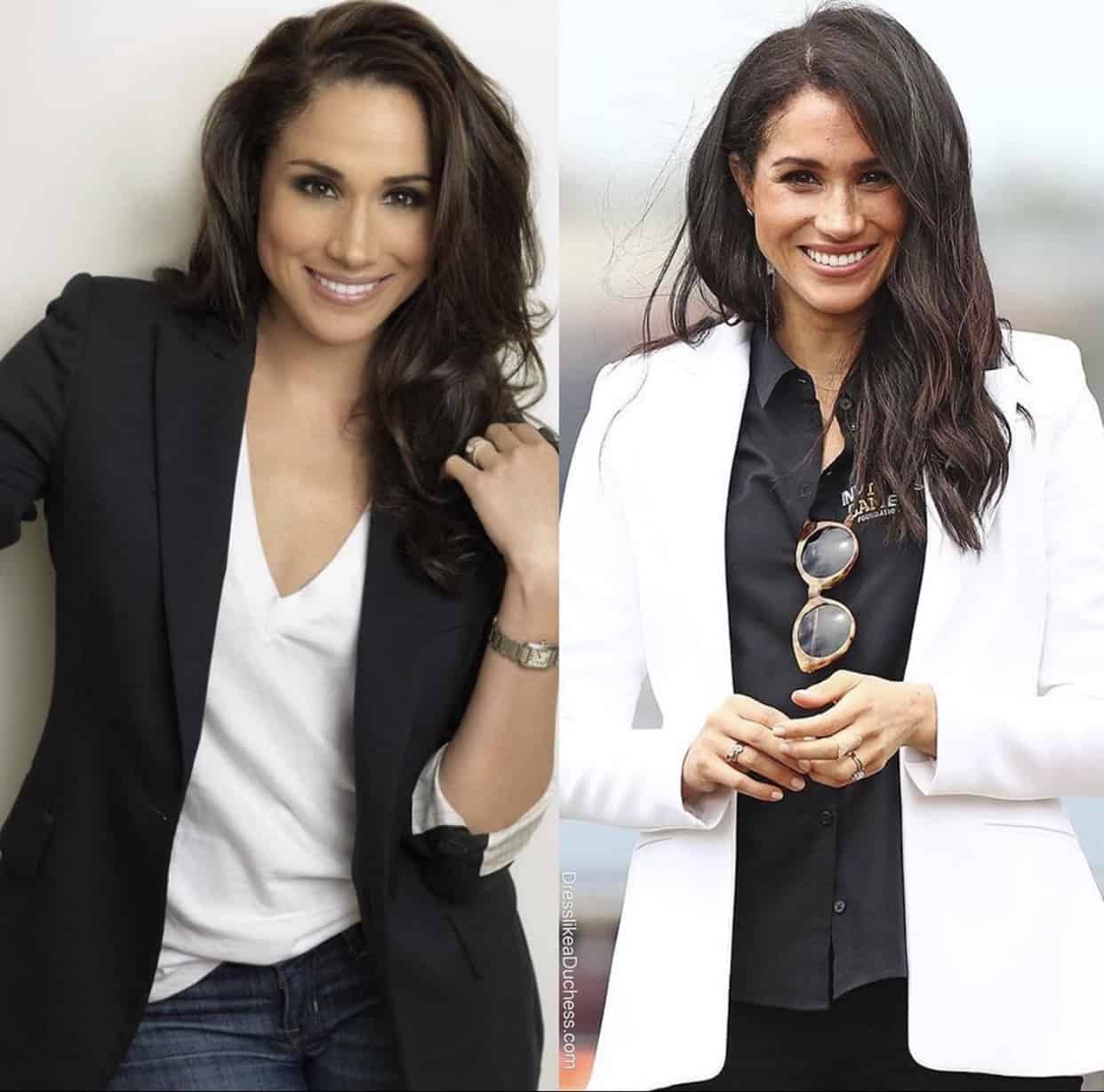 Qaabka Meghan Markle ka hor ka dib