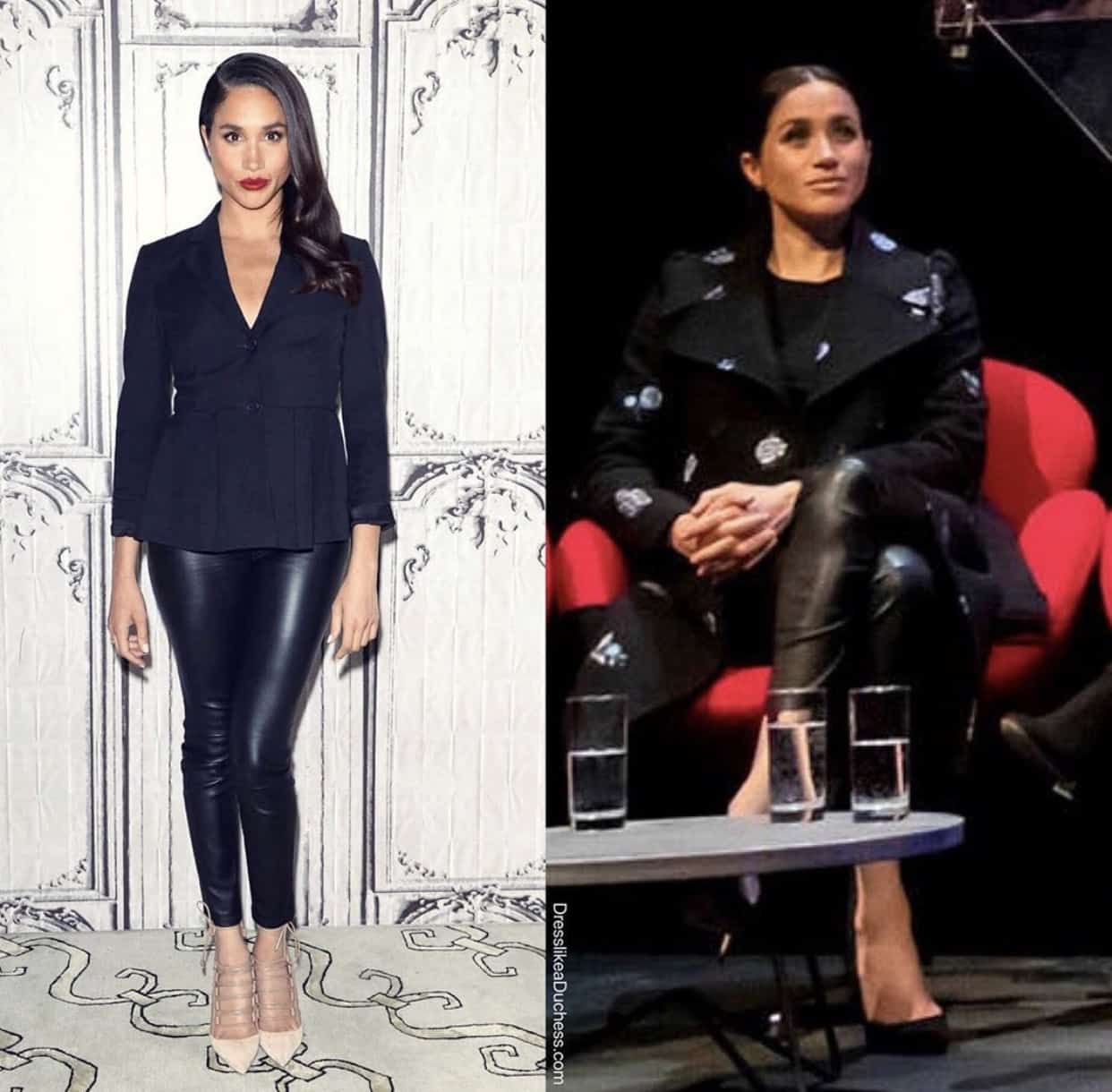 Meghan Markles stil før efter