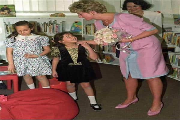 Donia Samir Ghanem, Prinses Diana