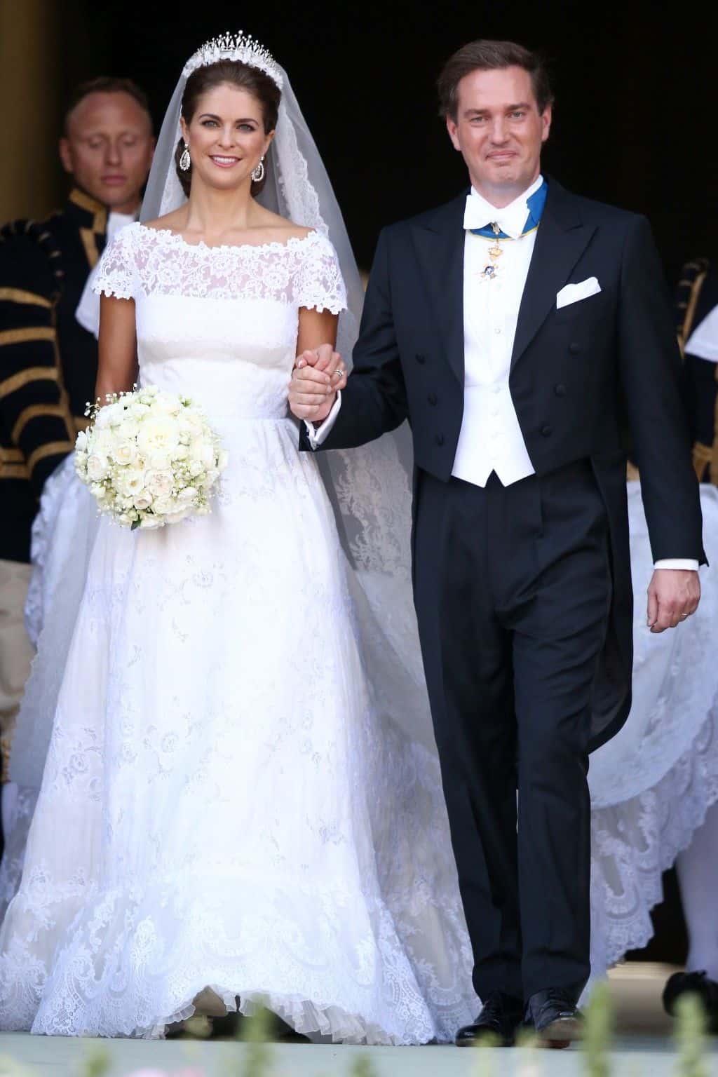 スウェーデンのマデレーン王女と彼女の夫