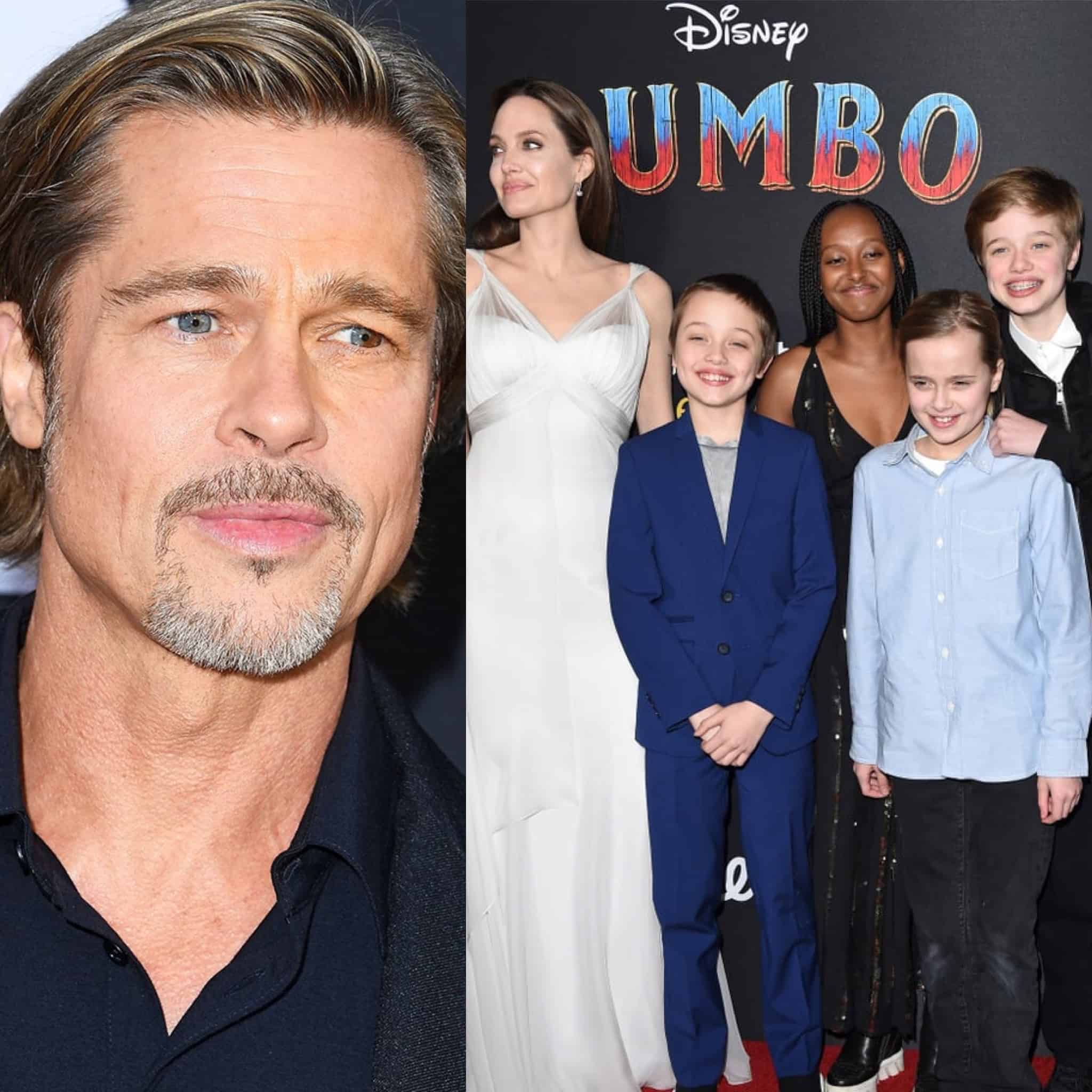 Angelina Jolie Brad Pitti poisid