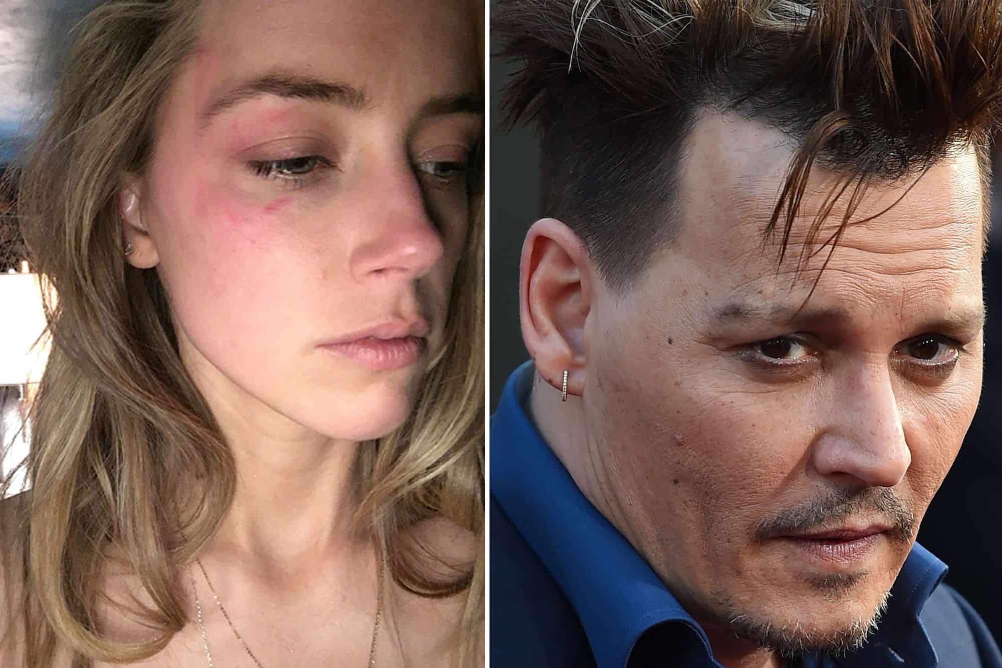 Johnny Depp e sua esposa