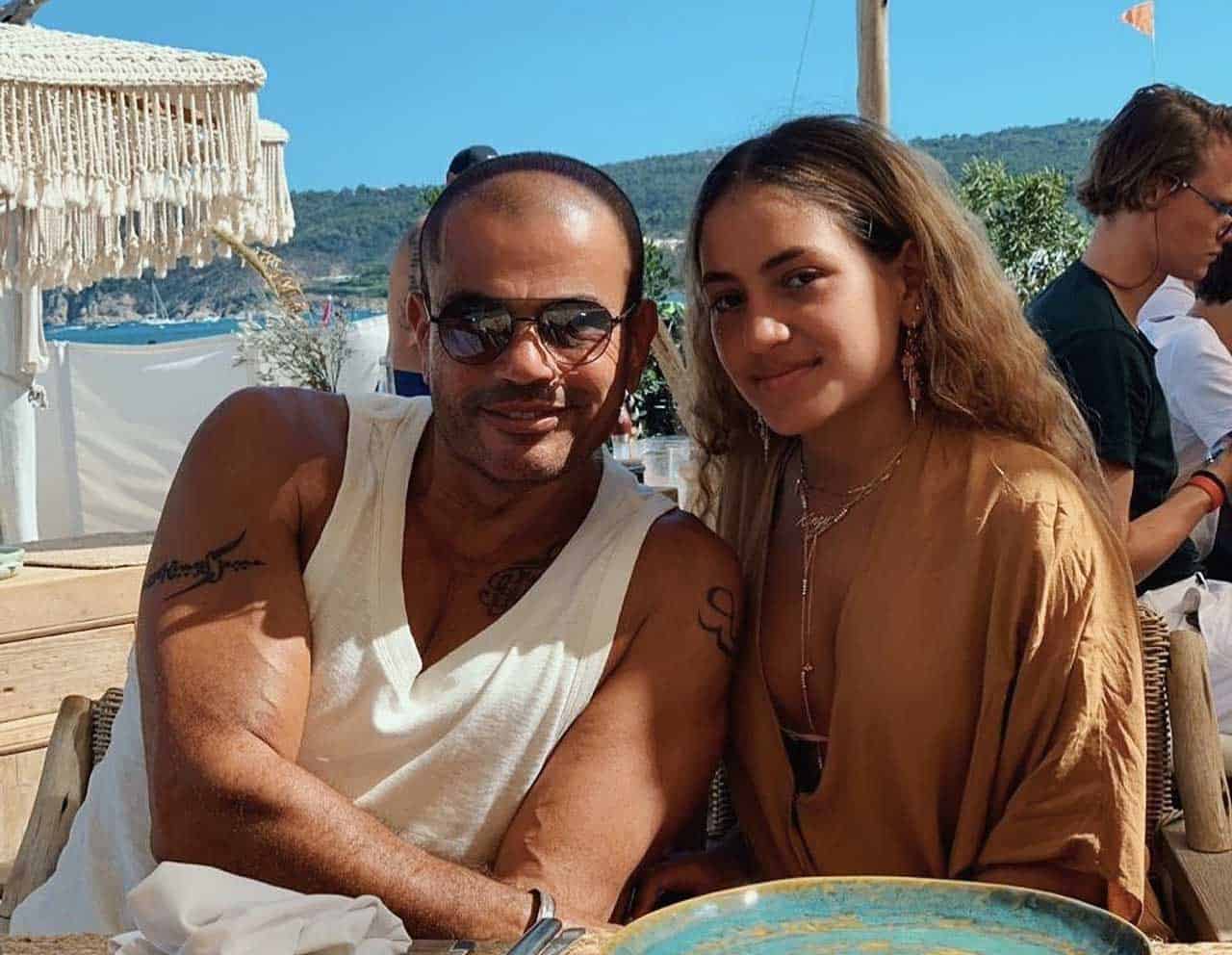 Amr Diab, con gái của Omar Diab Kenzi