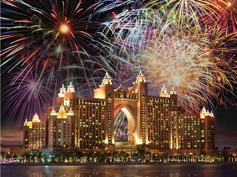 Dubai fireworks