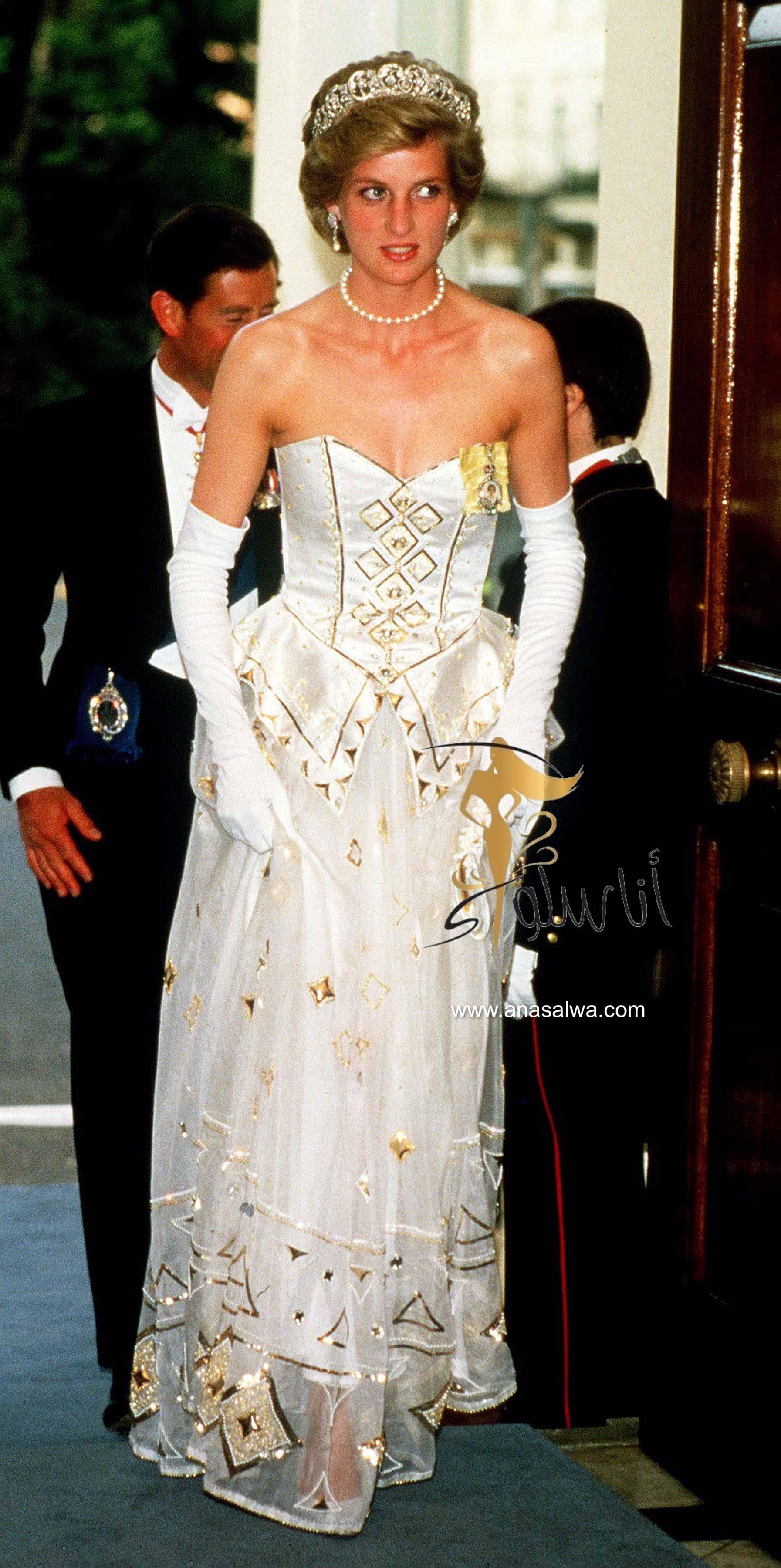 Das schönste Aussehen von Prinzessin Diana